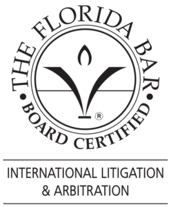 The Florida Bar: 2022 Board Certified - International Litigation & Arbitration